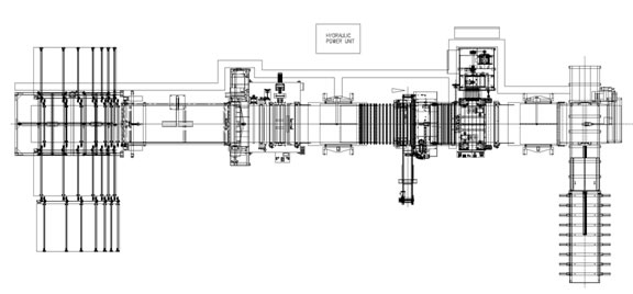 Electrolux 60" Cut-to-Length line layout
