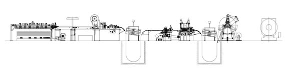 Electrolux 60" line layout with pits